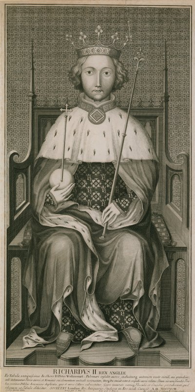 Roi Richard II, Abbaye de Westminster, Londres - English School