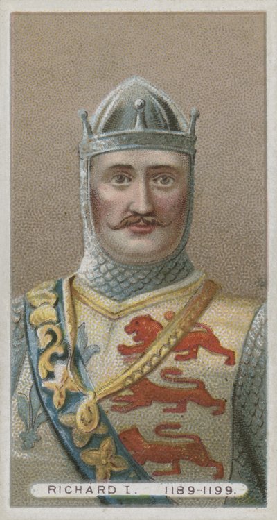 Roi Richard I, Cœur de Lion - English School