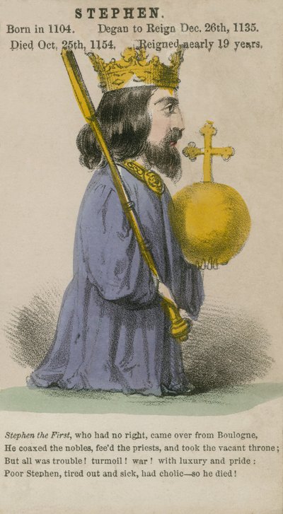 Roi Étienne (aquatinte) - English School