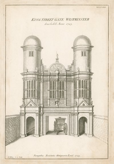 Porte de King Street, Westminster - English School