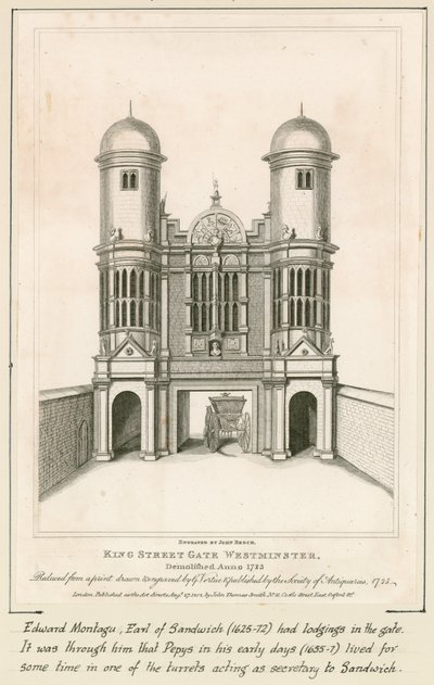 Porte de King Street, Westminster - English School