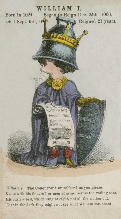 Roi Guillaume Ier (aquatinte) - English School