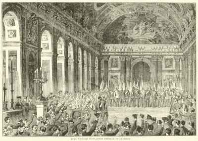 Le roi Guillaume proclamé empereur d