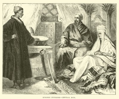 Intérieur kirghize, Asie centrale - English School