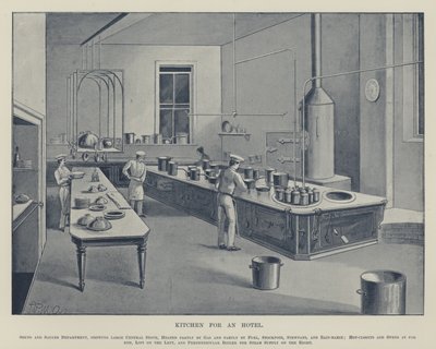 Cuisine pour un hôtel - English School