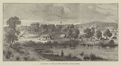 Klipdrift, aux Mines de Diamants, Afrique du Sud - English School
