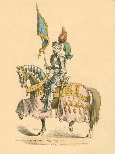 Chevalier en armure - English School