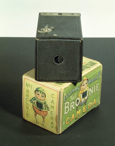 Appareil photo Kodak Brownie avec boîte d