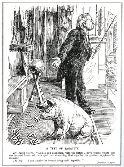 Lloyd George fait face à l