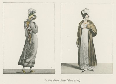 Le Bon Genre, Paris (vers 1810) - English School