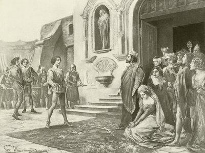 La Favorita, Acte III scène xii (gravure) - English School