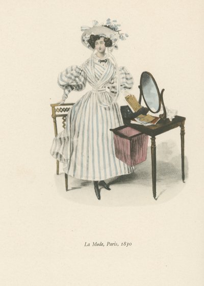 La Mode, Paris, 1830 - English School