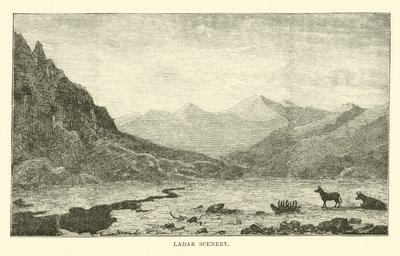 Paysage du Ladakh - English School