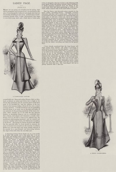 Page des dames - English School