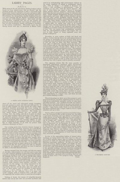 Pages des dames, robe - English School