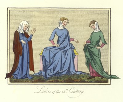 Dames du 13ème siècle - English School