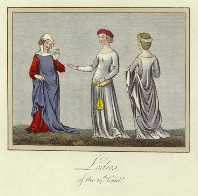 Dames du XIVe siècle - English School