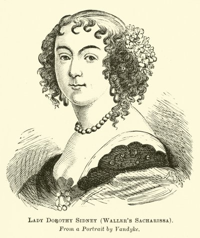 Lady Dorothy Sidney, Sacharissa de Waller - English School