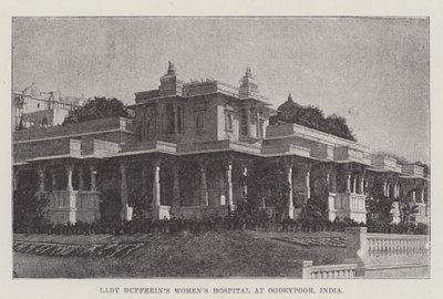 Hôpital pour femmes de Lady Dufferin à Oodeypoor, Inde - English School