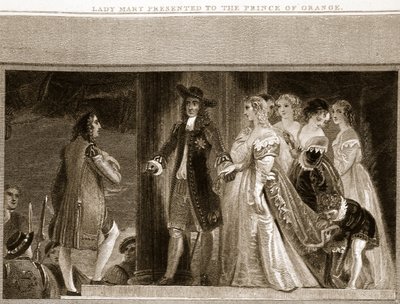 Lady Mary présentée au prince d