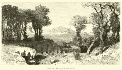 Lac de Fusaro près de Baiae - English School