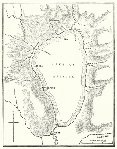 Lac de Galilée (gravure) - English School