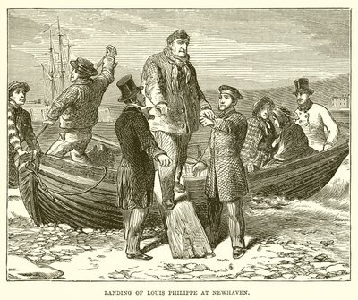 Débarquement de Louis Philippe à Newhaven - English School