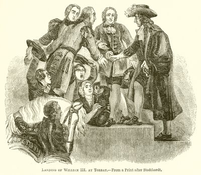 Débarquement de Guillaume III à Torbay - English School