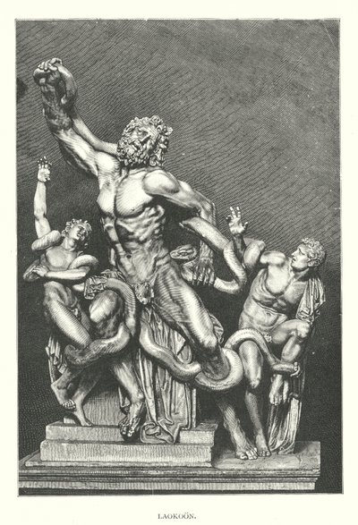 Laocoon (gravure) - English School