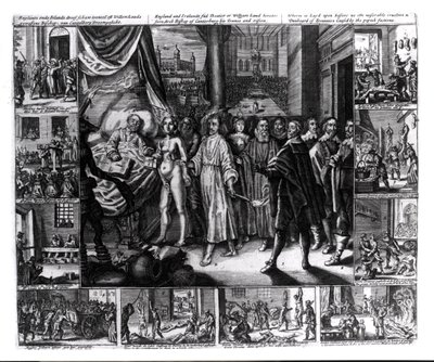 Le rêve de Lauds, XVIIe siècle - English School