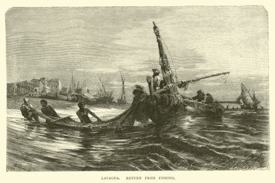 Lavagna, retour de pêche - English School