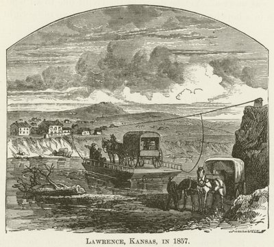 Lawrence, Kansas, en 1857 - English School