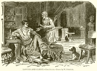 Avocat et client.--Le cabinet - English School