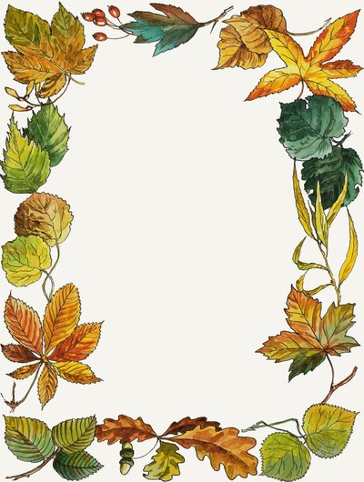 Montage de feuilles - English School