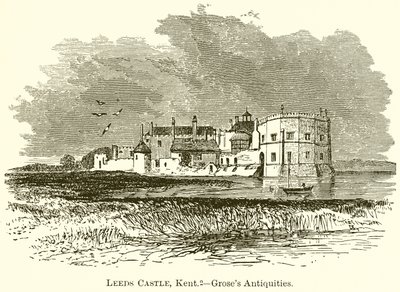 Château de Leeds, Kent.--Antiquités de Grose - English School