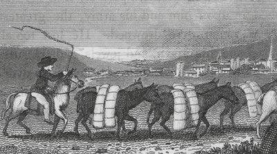 Le commerce de tissus à Leeds - English School