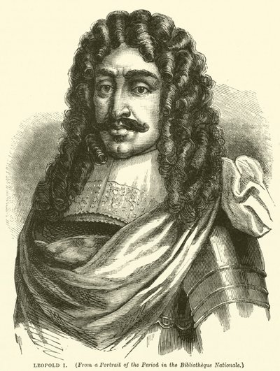 Léopold Ier (gravure) - English School