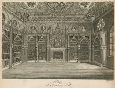 Bibliothèque à Strawberry Hill, Londres - English School