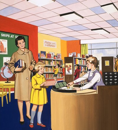 Préposé à la Bibliothèque - English School