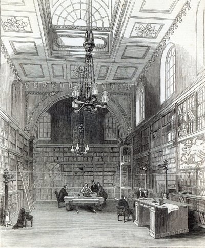 Bibliothèque de la Chambre des Lords, de 