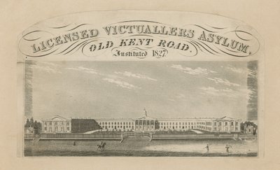 Asile des débitants de boissons autorisés sur Old Kent Road - English School