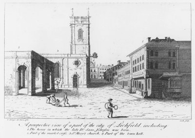 Lichfield, lieu de naissance du Dr Johnson - English School