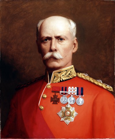 Lieutenant général Sir Henry Marshman Havelock-Allan (1830-97) vers 1881 - English School