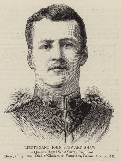 Lieutenant John Stewart Shaw - English School