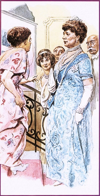Lilian Baylis disant à la reine Mary ce qu