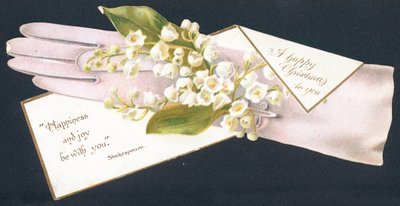 Muguet, Carte de Noël - English School