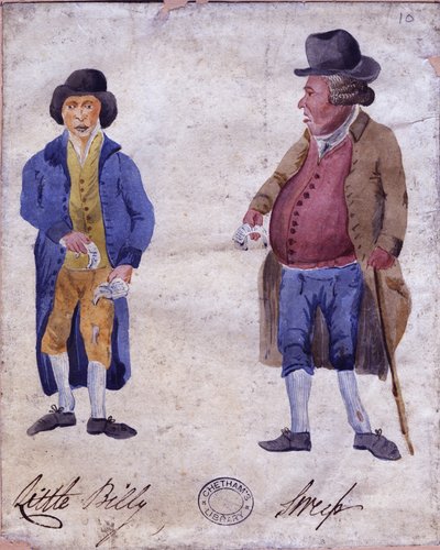 Petit Billy et Sweep, début XIXe siècle - English School