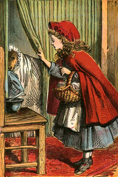 Le Petit Chaperon Rouge découvre le loup - English School