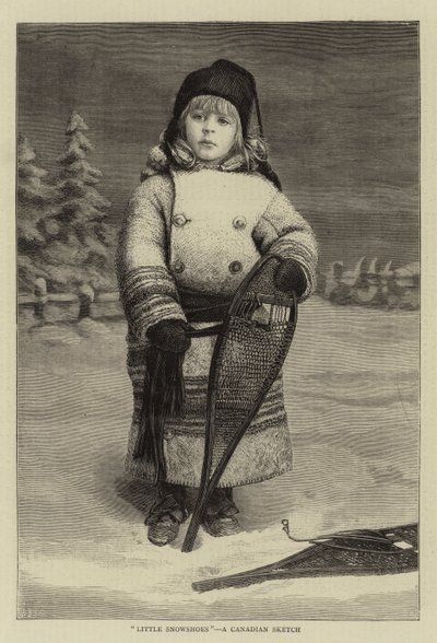 "Petites raquettes", une esquisse canadienne - English School