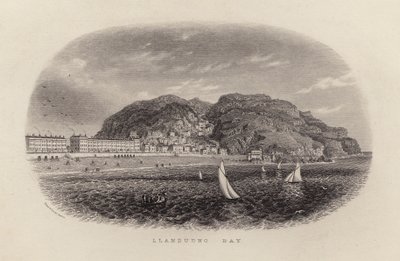 Baie de Llandudno (gravure) - English School